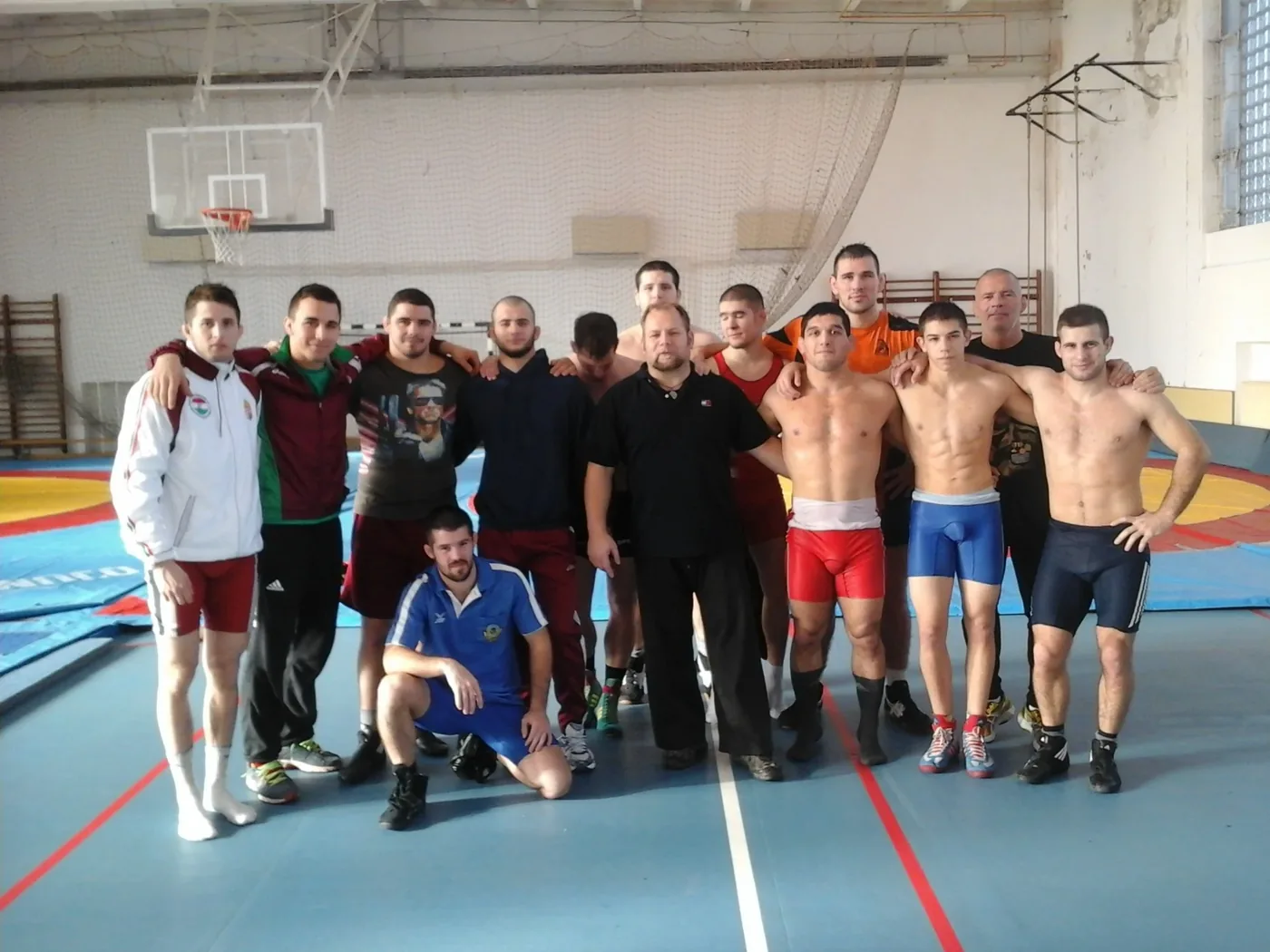 Birkózó sportolók